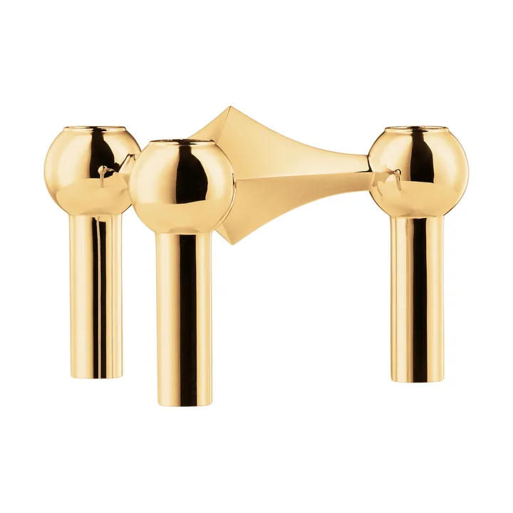 Świecznik STOFF Nagel - mosiądz - STOFF Nagel