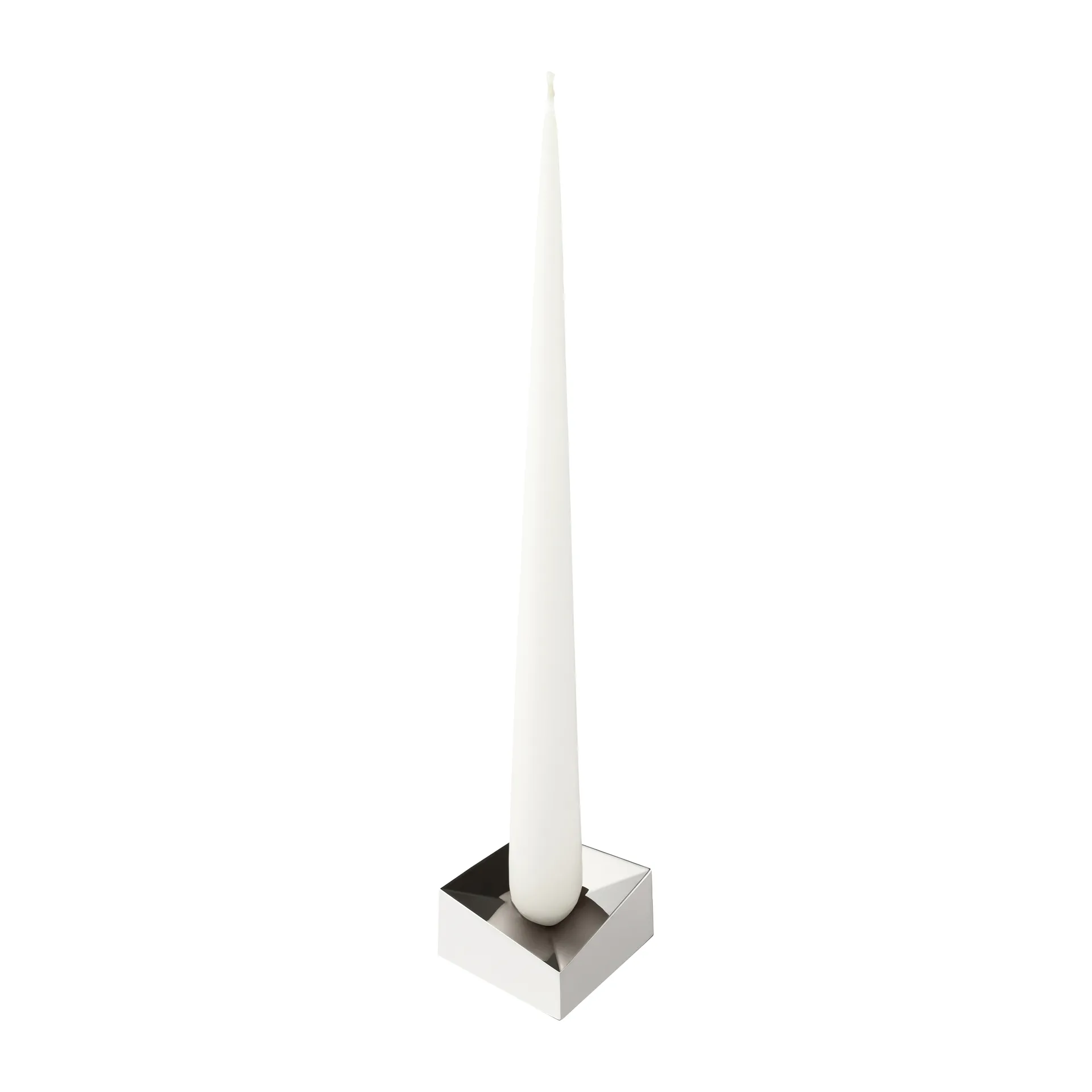 Świecznik STOFF Nagel reflect duży 3,2 cm, Chrom STOFF Nagel
