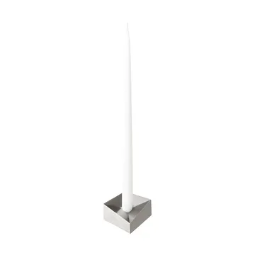 Świecznik STOFF Nagel reflect mały 2,7 cm - Szczotkowany chrom - STOFF Nagel