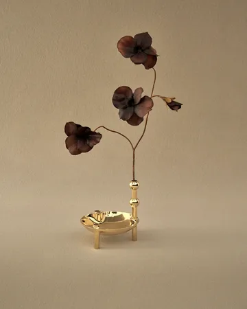 Wazon STOFF - Mosiądz - STOFF Nagel