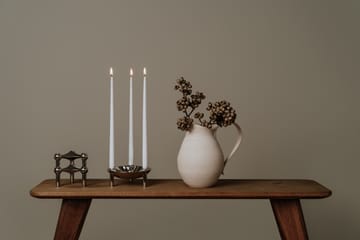Świeczki antyczne STOFF by ester & erik, duże 4 szt. - White - STOFF