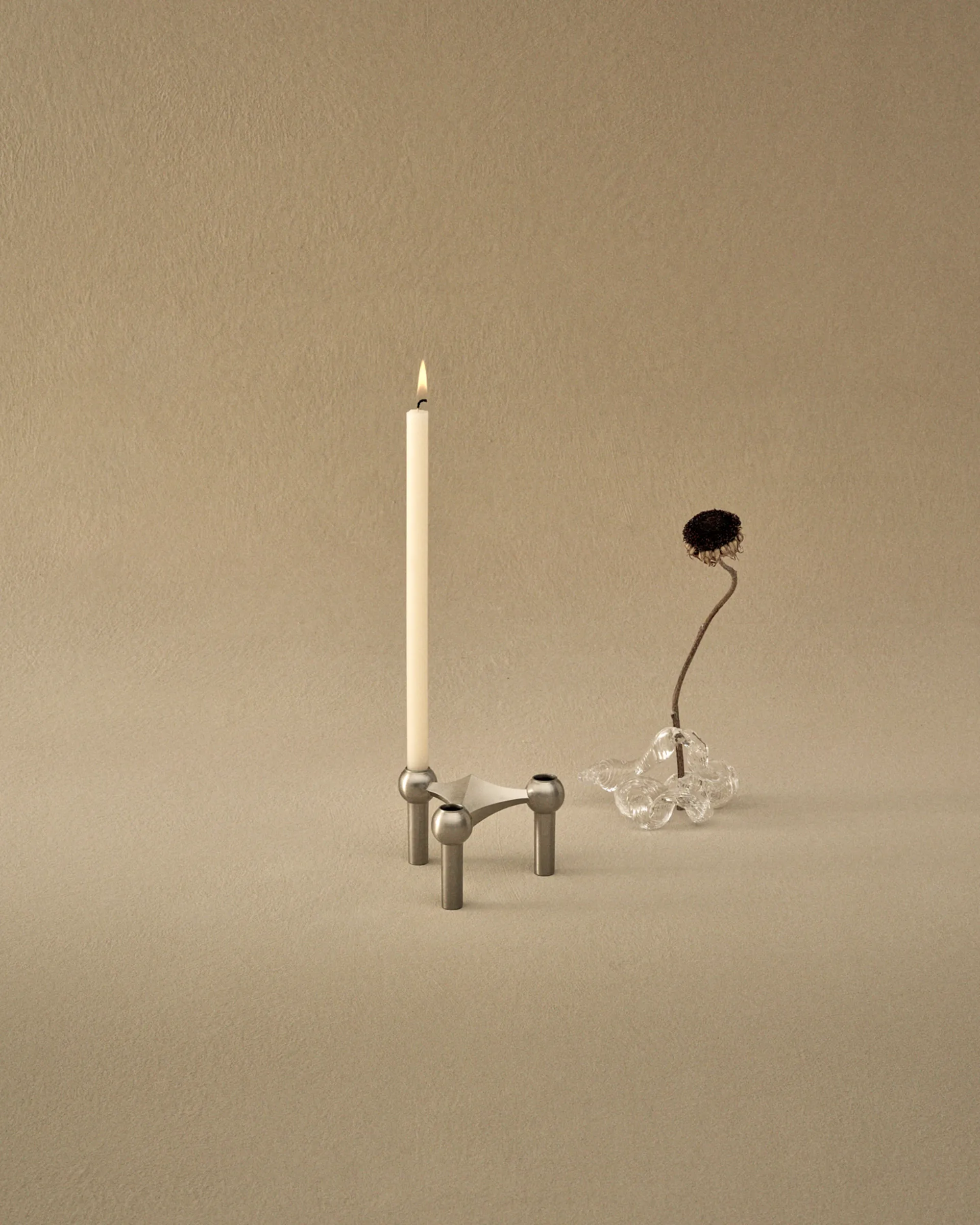 Świeczki Nagel 8 szt, Cream STOFF