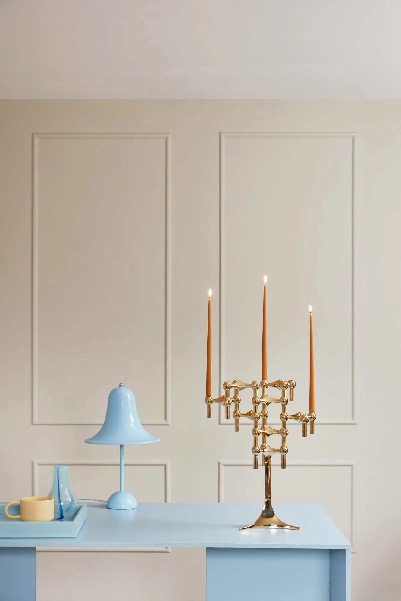 Świeczki STOFF by ester & erik, 6 szt., Amber STOFF