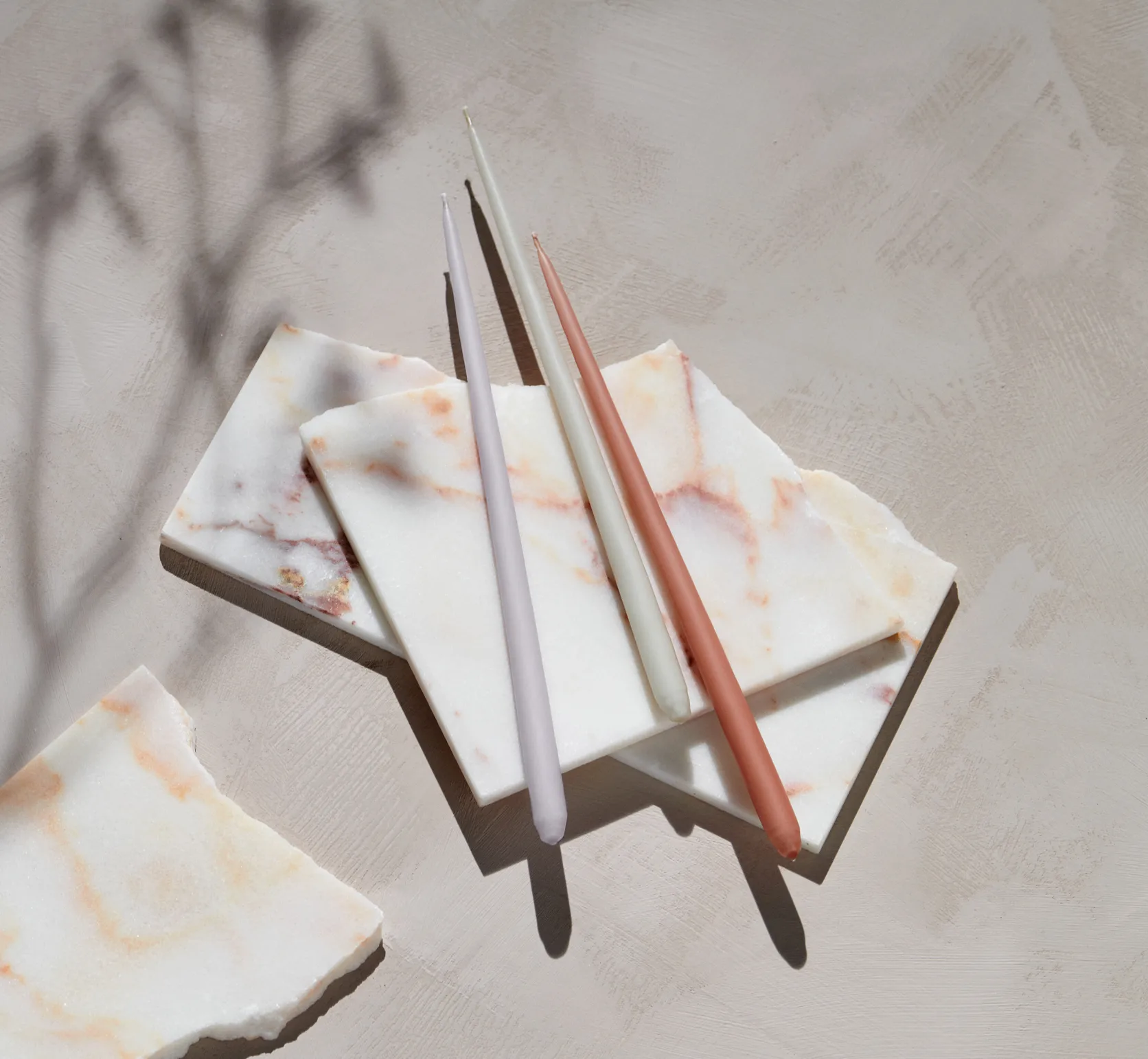 Świeczki STOFF by ester & erik, 6 szt., Light lavender STOFF