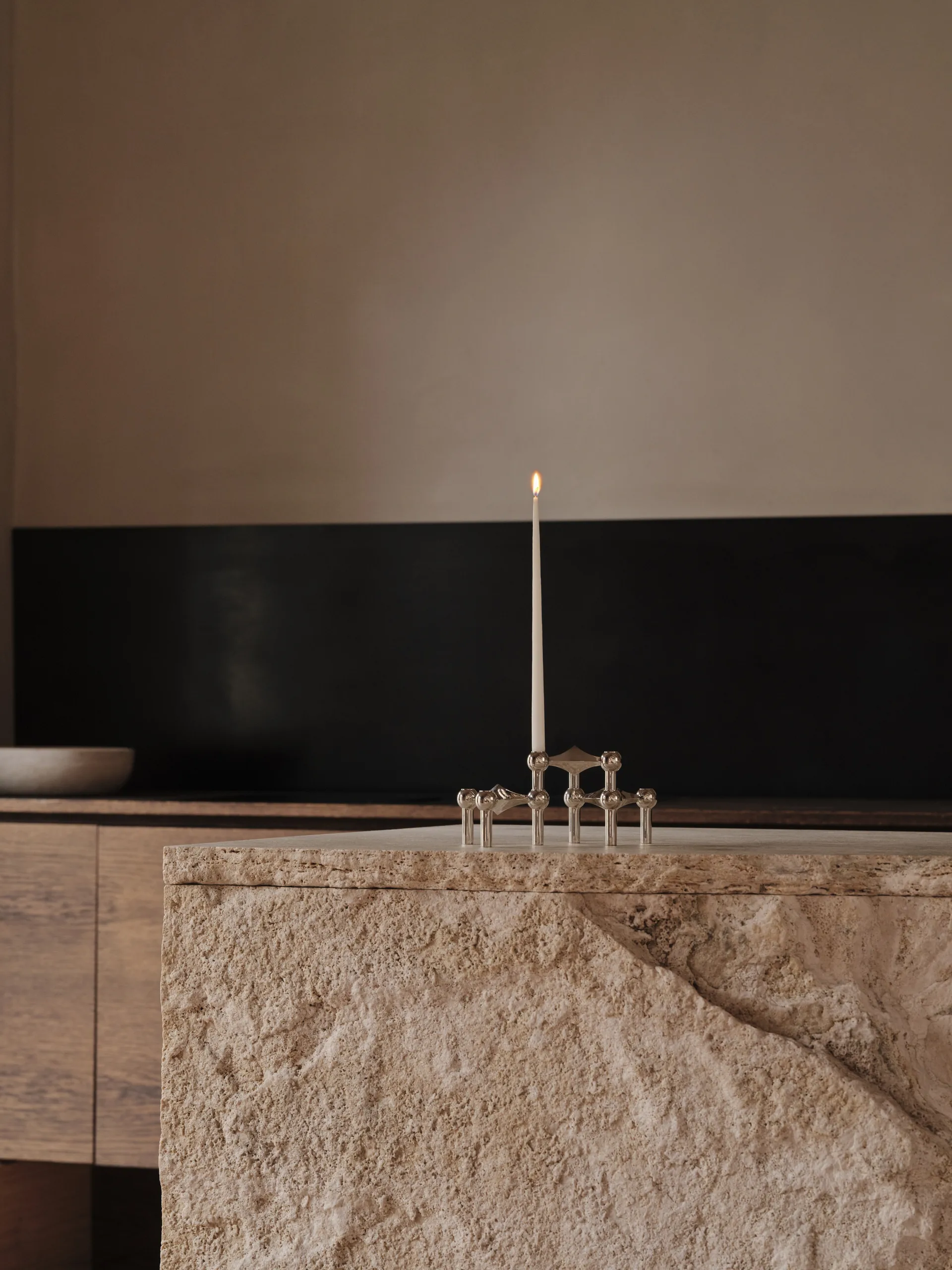 Świeczki STOFF by ester & erik, 6 szt., White  STOFF