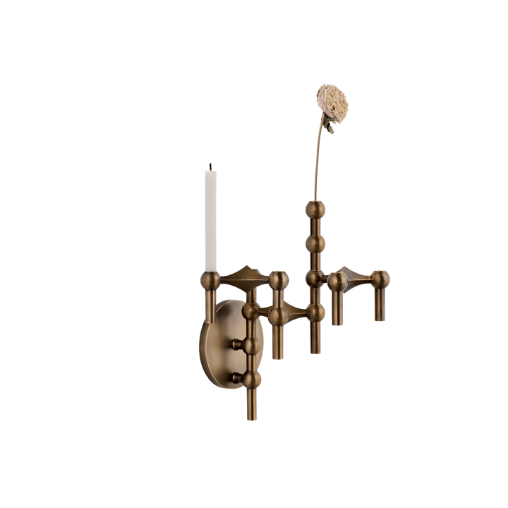Świecznik ścienny STOFF Nagel, Bronzed brass STOFF