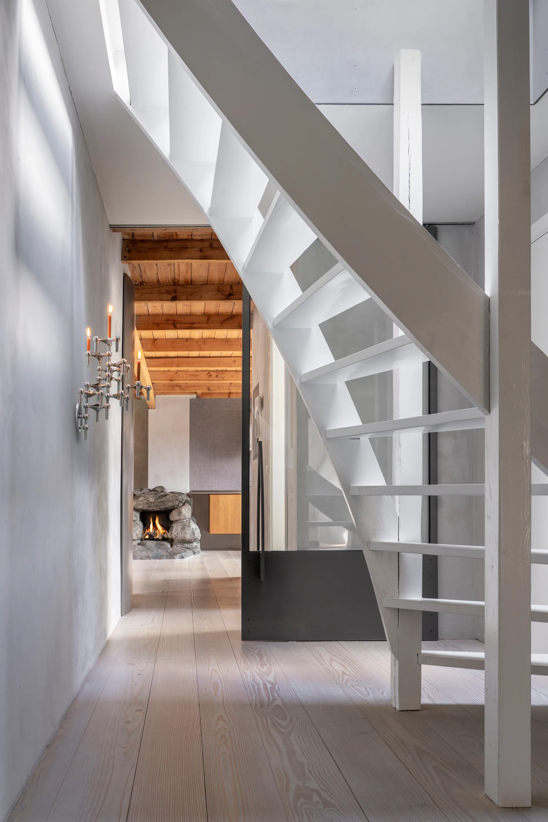 Świecznik ścienny STOFF Nagel, Chrome STOFF