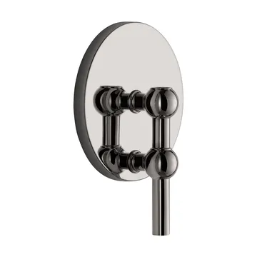 Świecznik ścienny STOFF Nagel - Czarny chrom - STOFF