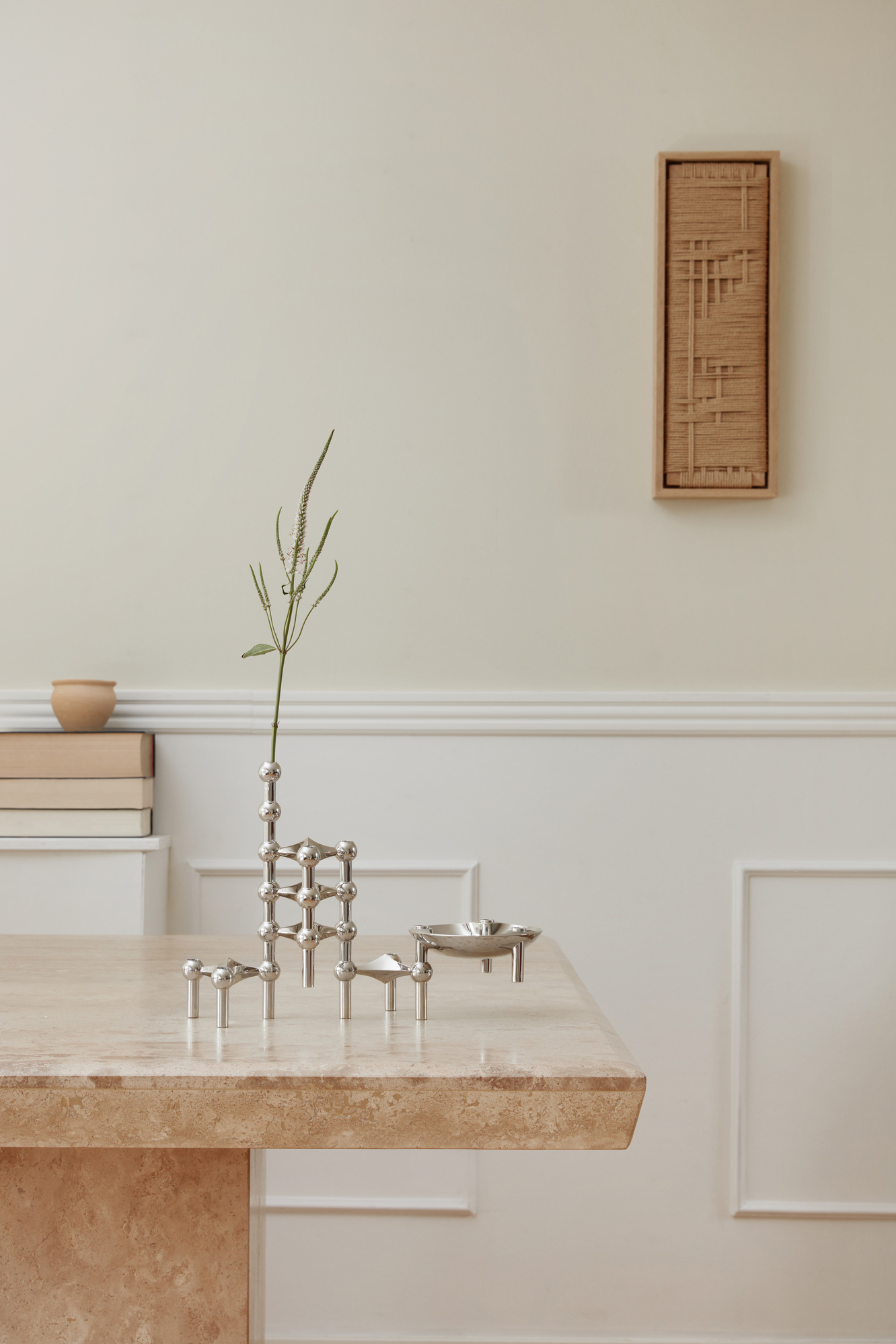 STOFF NAGEL クローム 3点 第2弾 Świecznik STOFF Nagel, 3 szt. | STOFF → NordicNest.pl