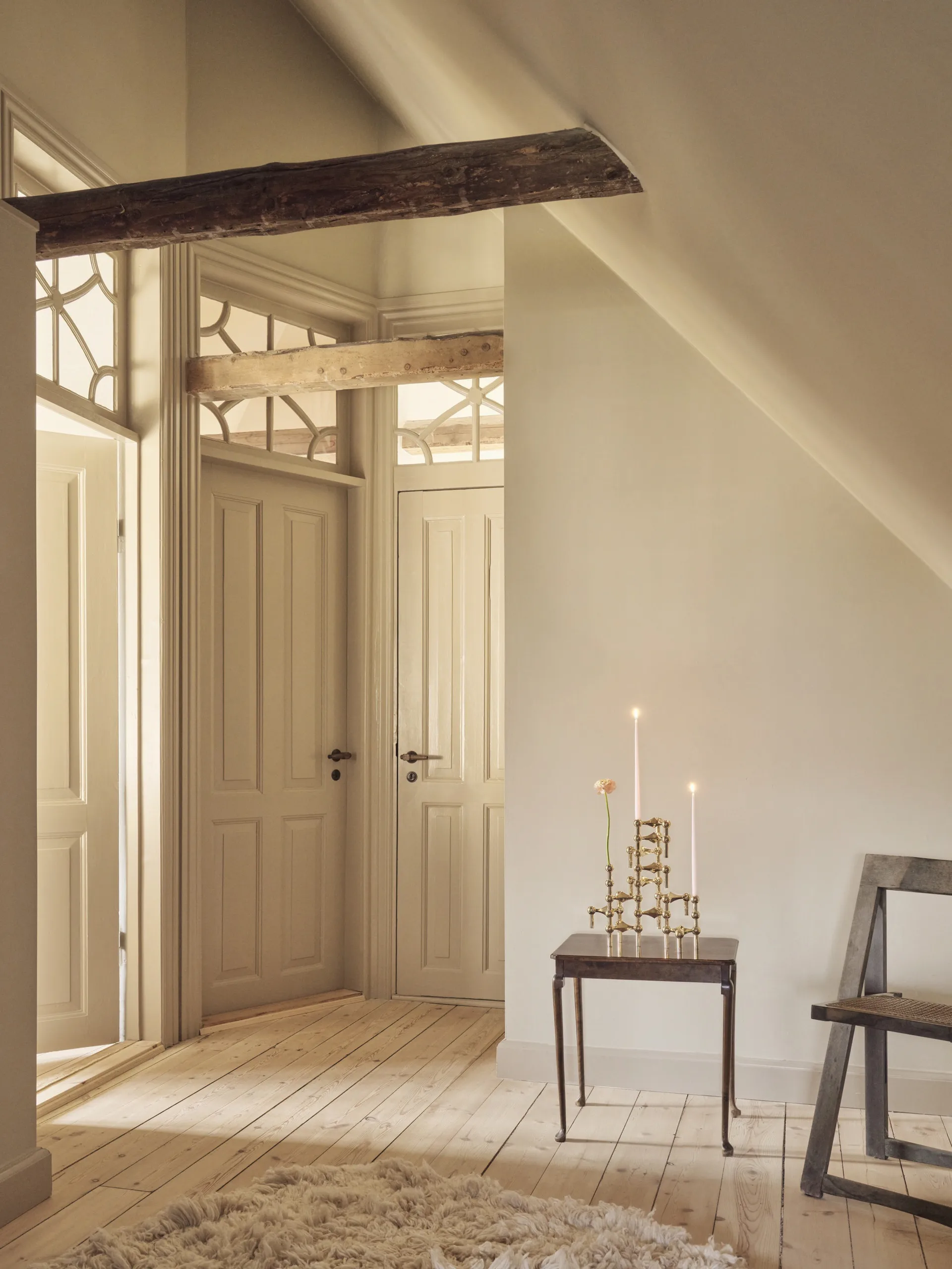 Świecznik STOFF Nagel, 3 szt., Mosiądz STOFF