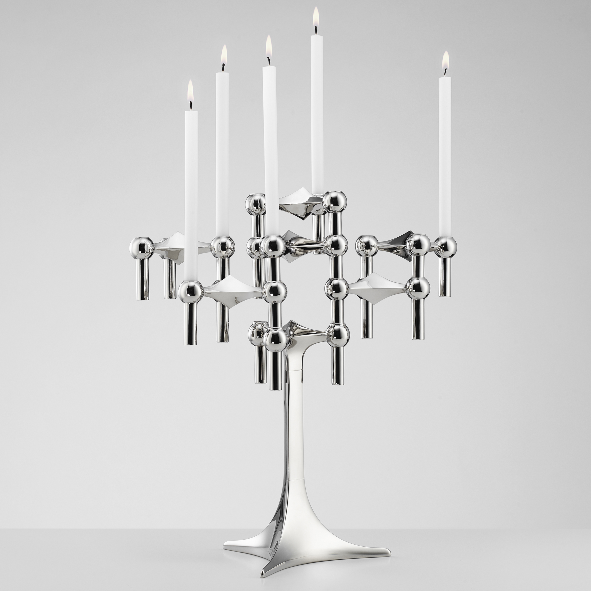 STOFF NAGEL クローム 3点 第2弾 Świecznik STOFF Nagel, 3 szt. | STOFF → NordicNest.pl