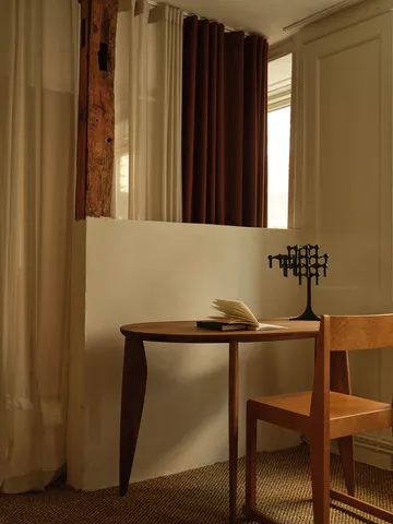 Świecznik STOFF Nagel - Czarny - STOFF