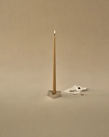 Świecznik STOFF Nagel reflect mały 2,7 cm - Chrom - STOFF