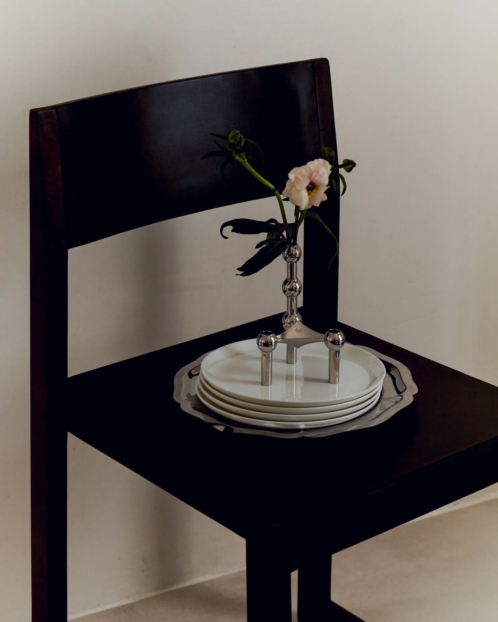 Wazon STOFF, chrom STOFF