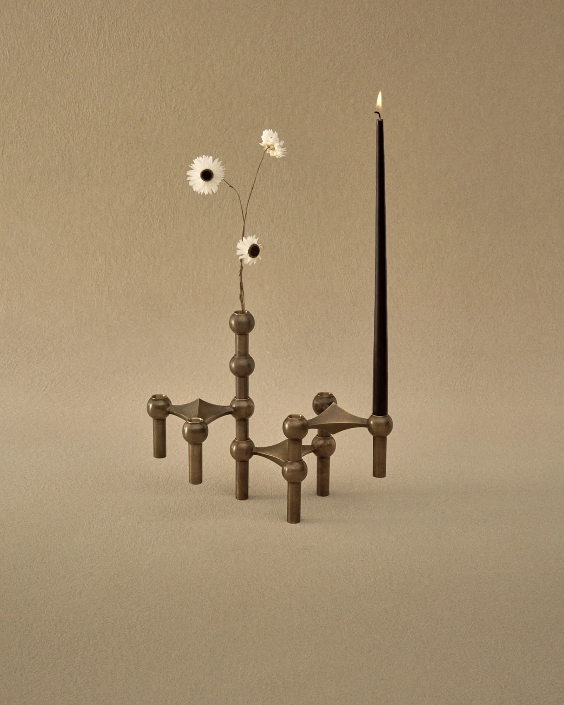 Wazon STOFF, Oksydowany mosiądz STOFF