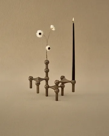 Wazon STOFF - Oksydowany mosiądz - STOFF