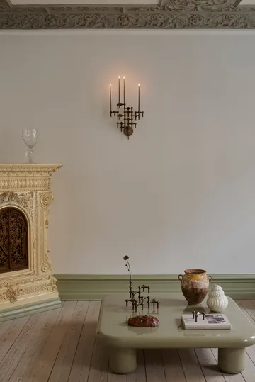 Wazon STOFF - Oksydowany mosiądz - STOFF