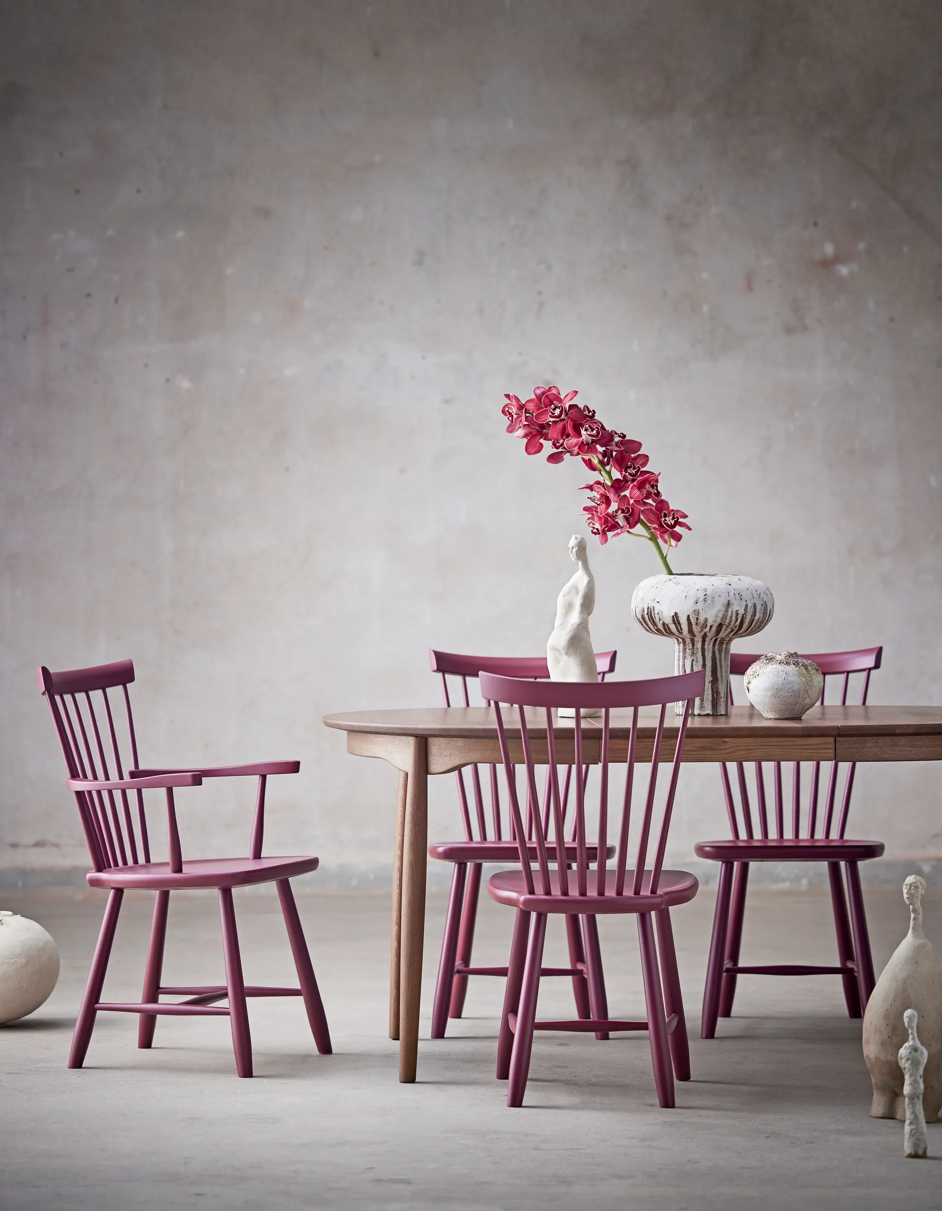 Krzeslo Lilla Åland brzoza, Borówka 19 Stolab