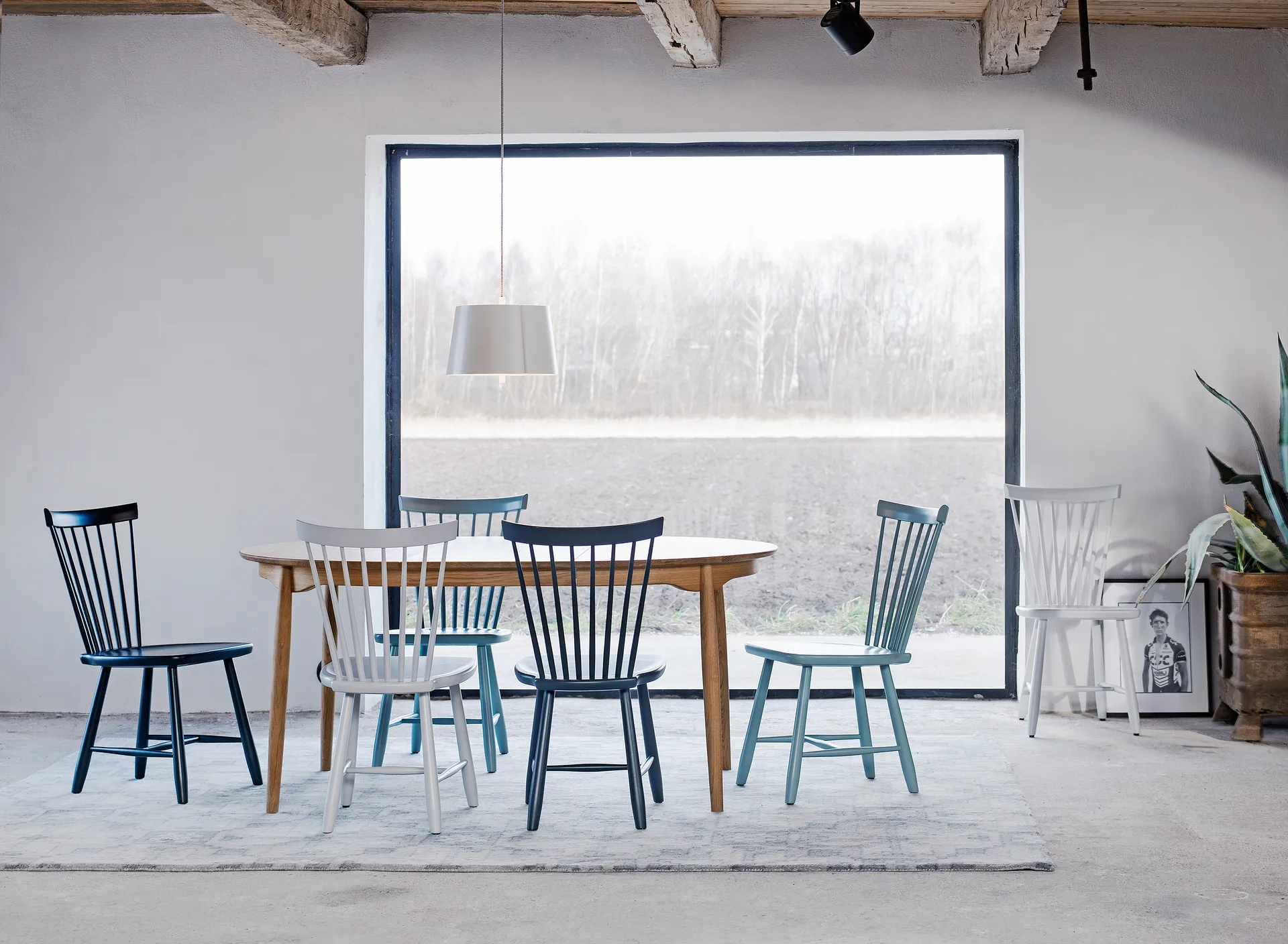 Krzeslo Lilla Åland brzoza, Leśne jezioro Stolab