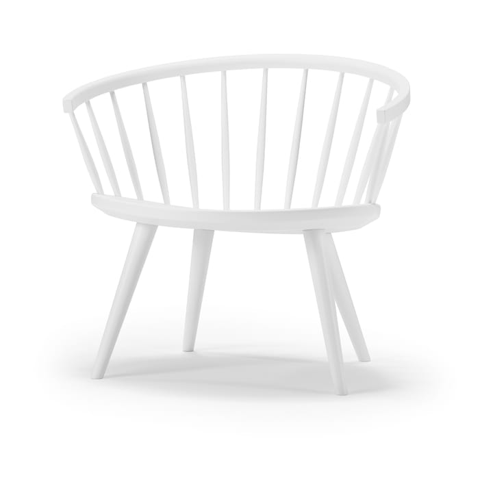 Krzesło wypoczynkowe Arka brzoza - Biały - Stolab