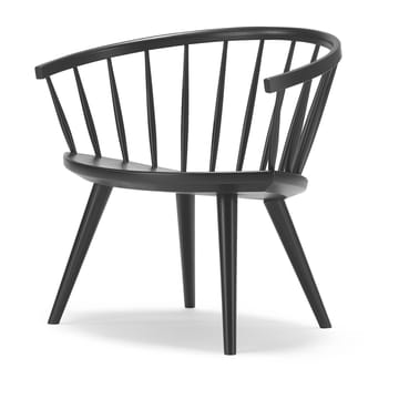 Krzesło wypoczynkowe Arka brzoza - Czarny - Stolab