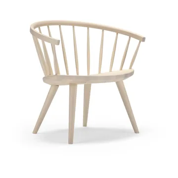 Krzesło wypoczynkowe Arka brzoza - Jasny lakier matowy - Stolab