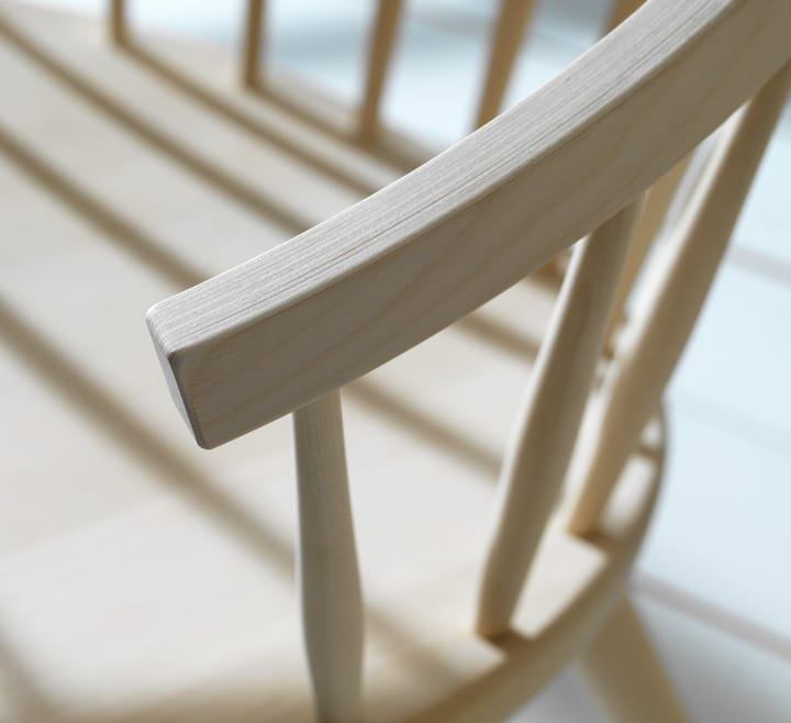 Krzesło wypoczynkowe Arka brzoza - Jasny lakier matowy - Stolab