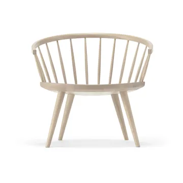 Krzesło wypoczynkowe Arka dąb - Jasny lakier matowy - Stolab