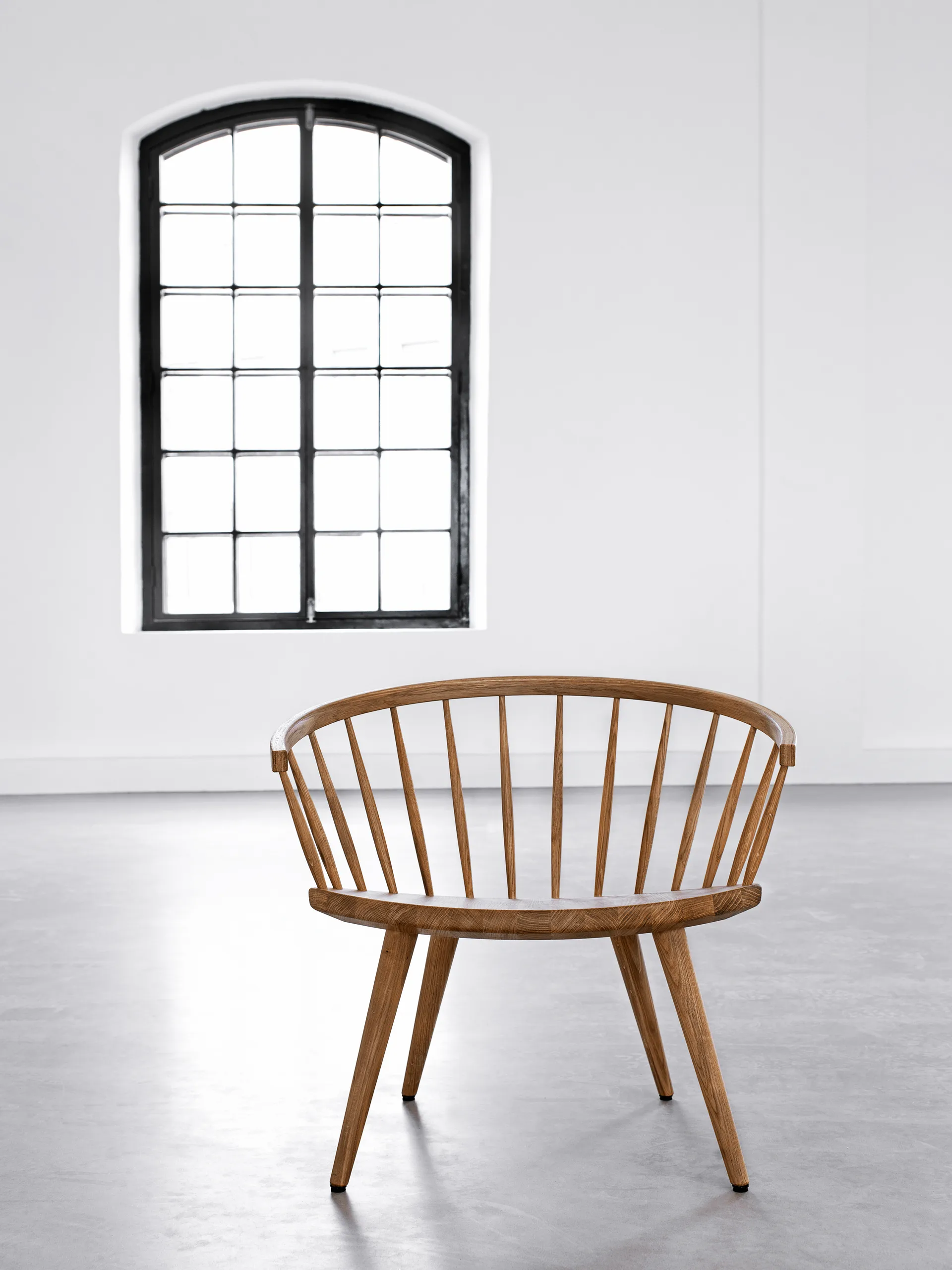 Krzesło wypoczynkowe Arka dąb, Naturalny olej Stolab