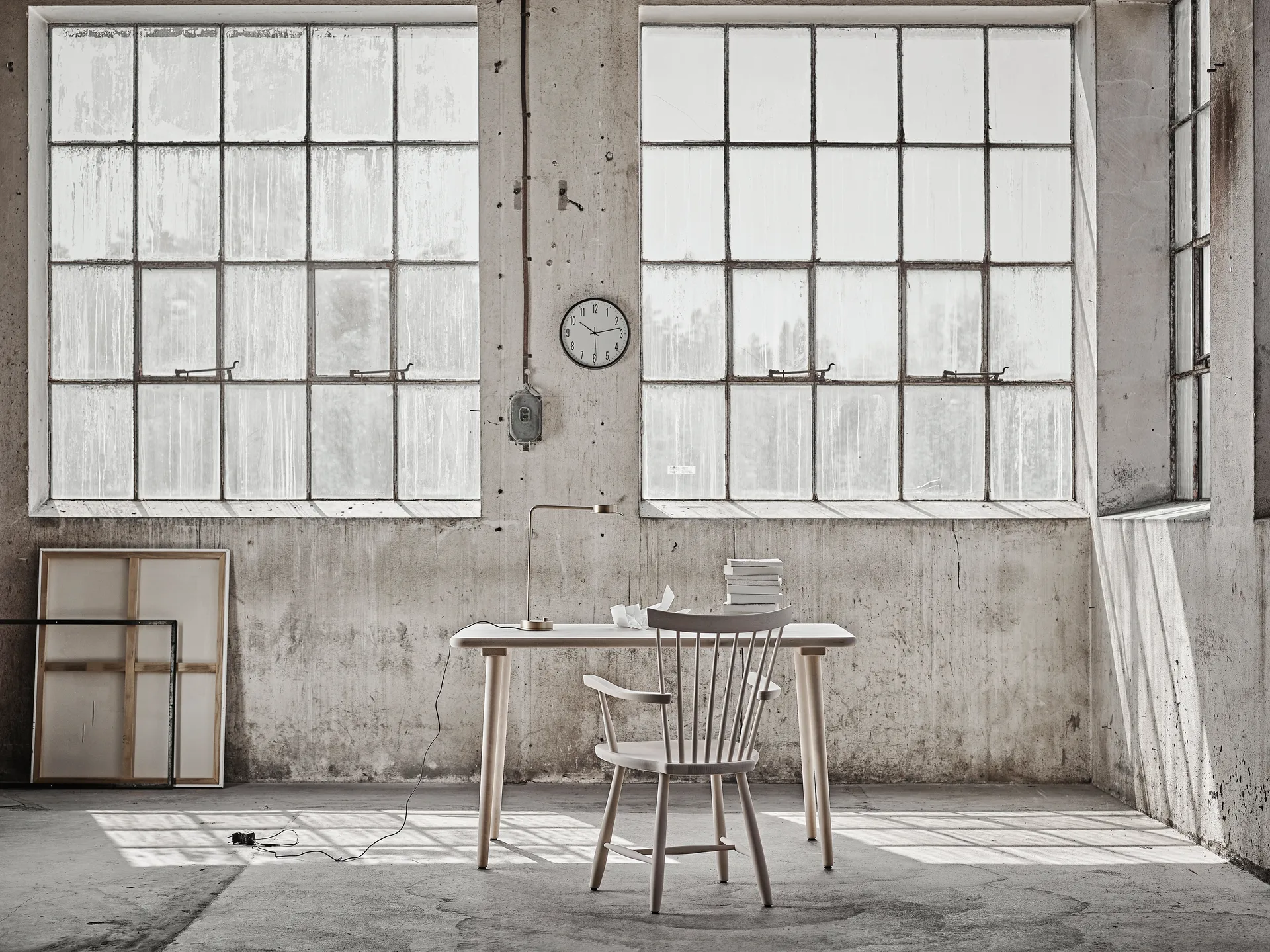 Krzesło z podłokietnikami Lilla Åland, Biały olej (dębowe) Stolab