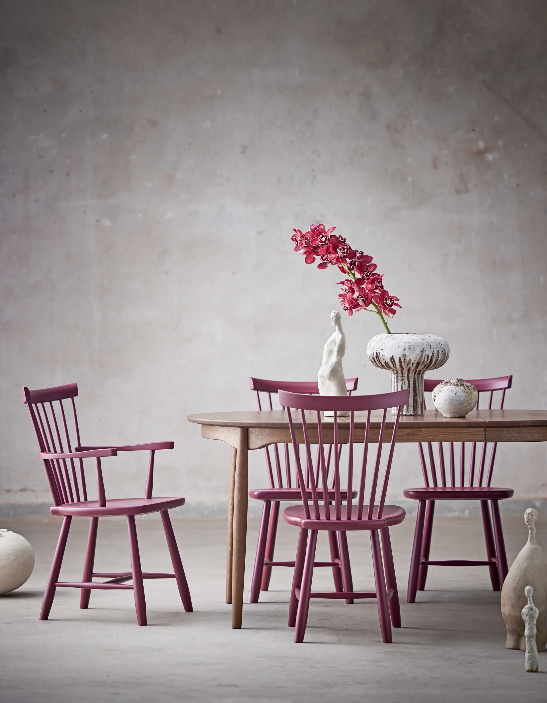 Krzesło z podłokietnikami Lilla Åland, Borówka 19 (brzoza) Stolab