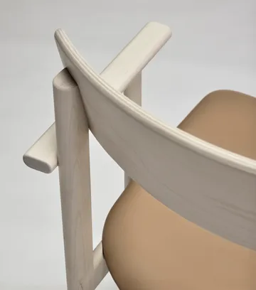 Krzesło z podłokietnikami Pal  - Brzoza jasna, matowy lakier-Elmosoft 22030 - Stolab