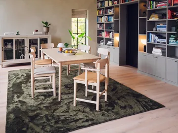 Krzesło z podłokietnikami Pal  - Brzoza jasna, matowy lakier-Elmosoft 22030 - Stolab