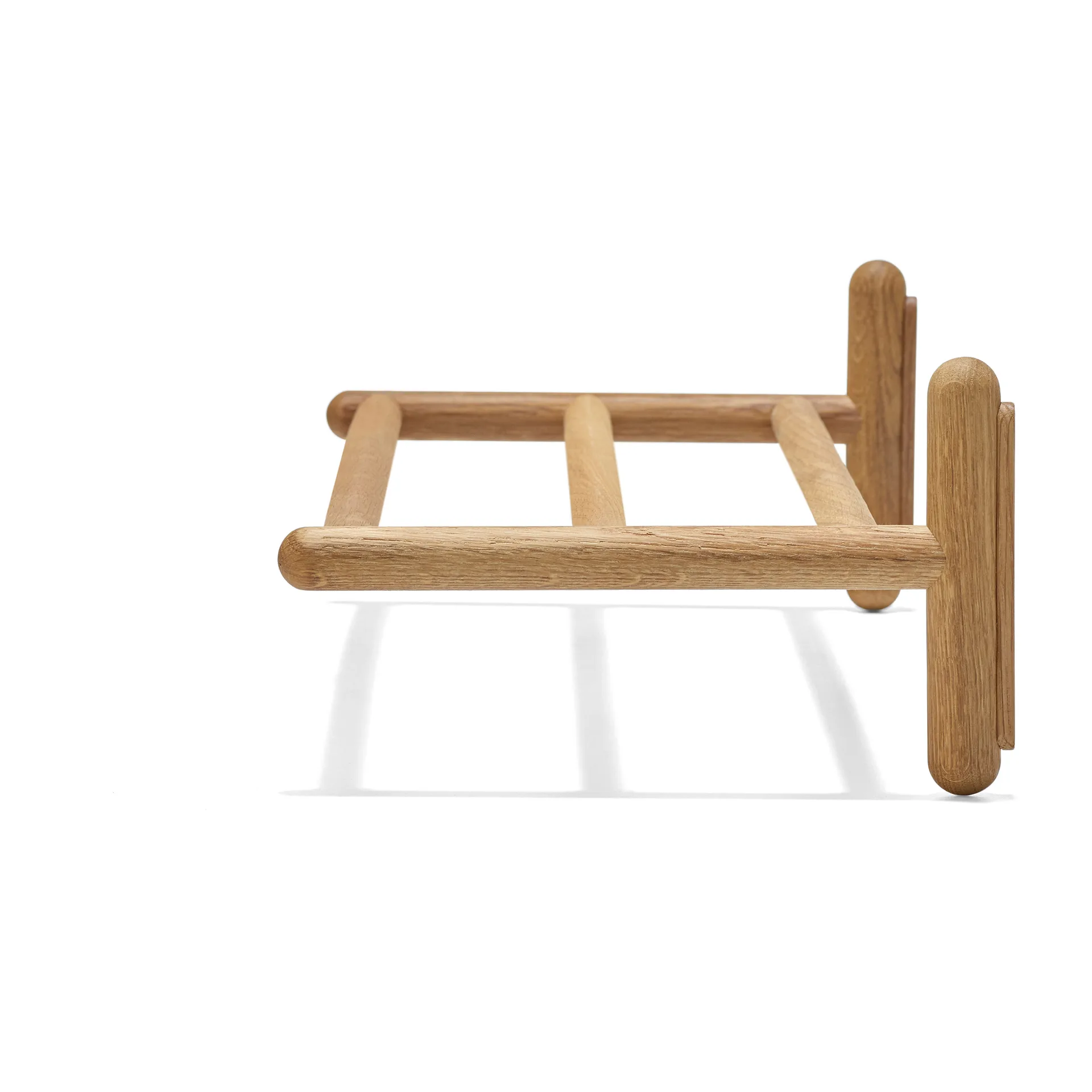 Półka na kapelusze/buty Miss Holly 48 cm, Naturalny olej Stolab