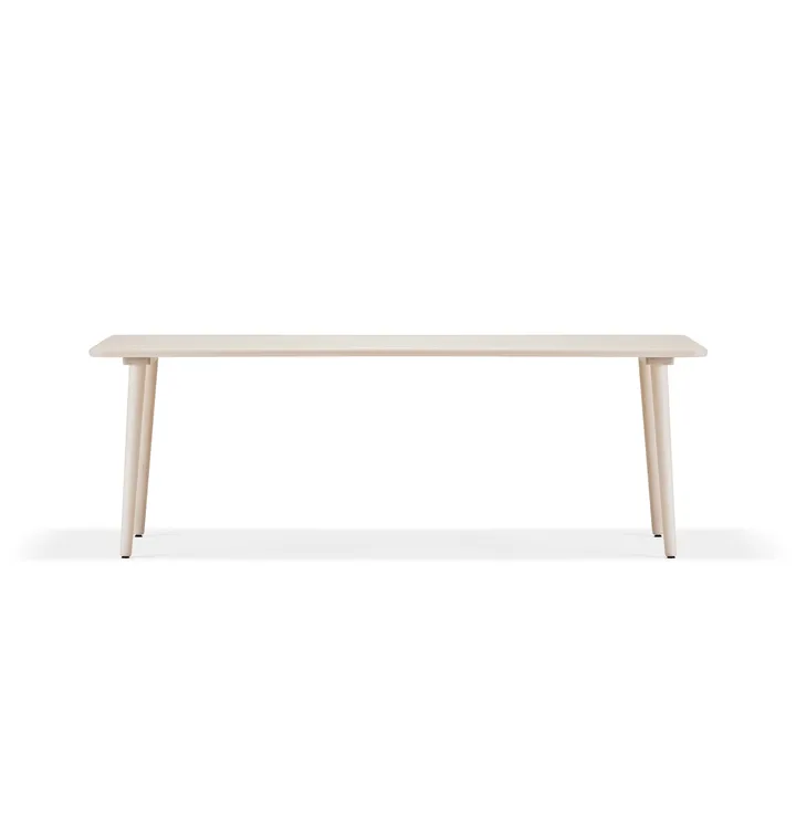 Stół jadalniany Miss Tailor - brzoza jasny matowy lakier, 235x82 cm - Stolab