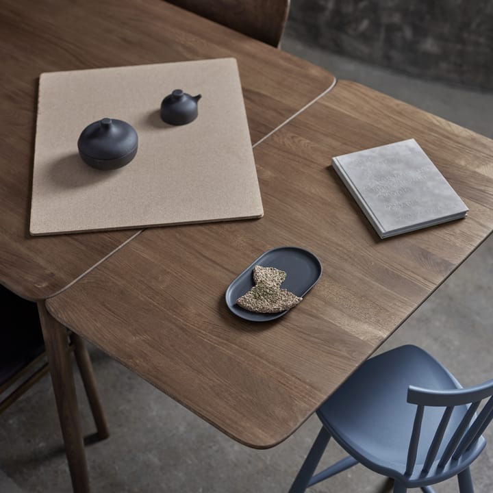 Stół Prima Vista, Smoked oak 180x90 cm + płyta 50 cm Stolab