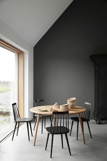 Taboret Palle dąb - Matowy czarny 99 - Stolab