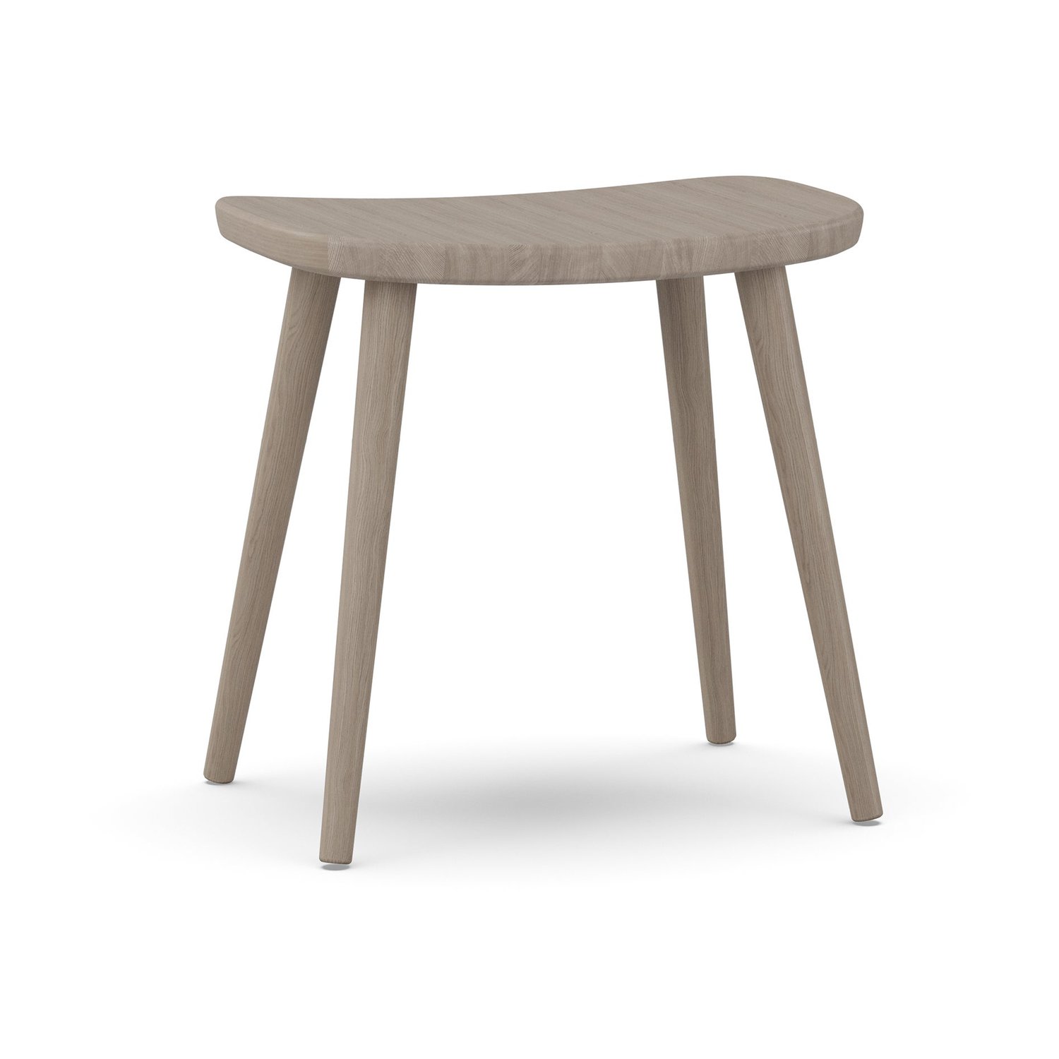 Stolab Taboret Palle dąb Olej lniany | Skandynawski Design | Stołki | Biały