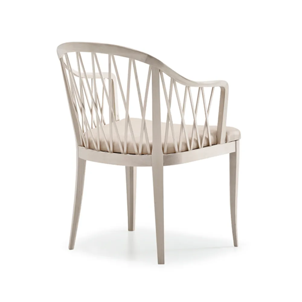 Widemar fotel, skóra naturalna tärnsjö, brzoza olejowana Stolab