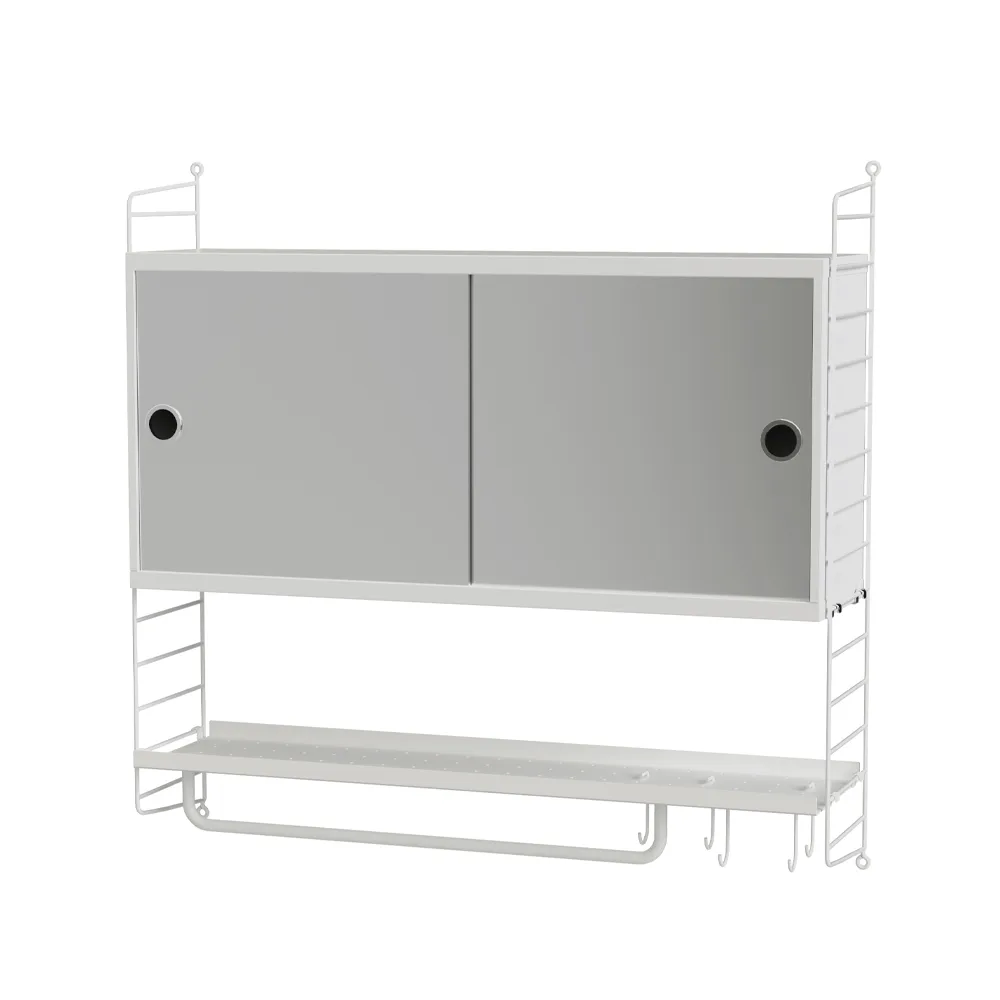 Kombinacja łazienkowa String A - biała,  String