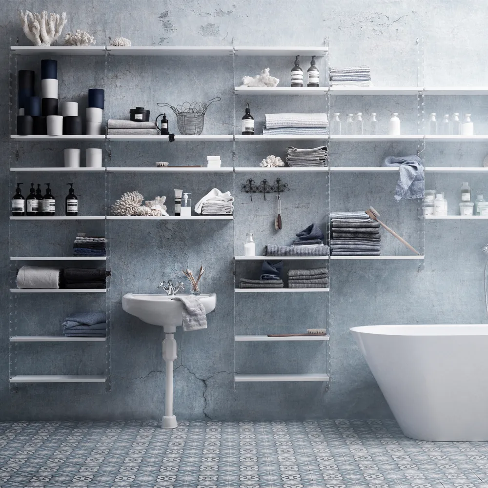 Kombinacja łazienkowa String I - czarna,  String