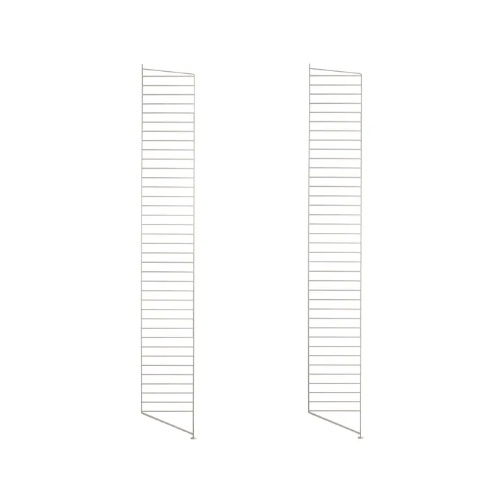 Panel podłogowy String - beżowy, 200x30 cm, 2-pakiet - String