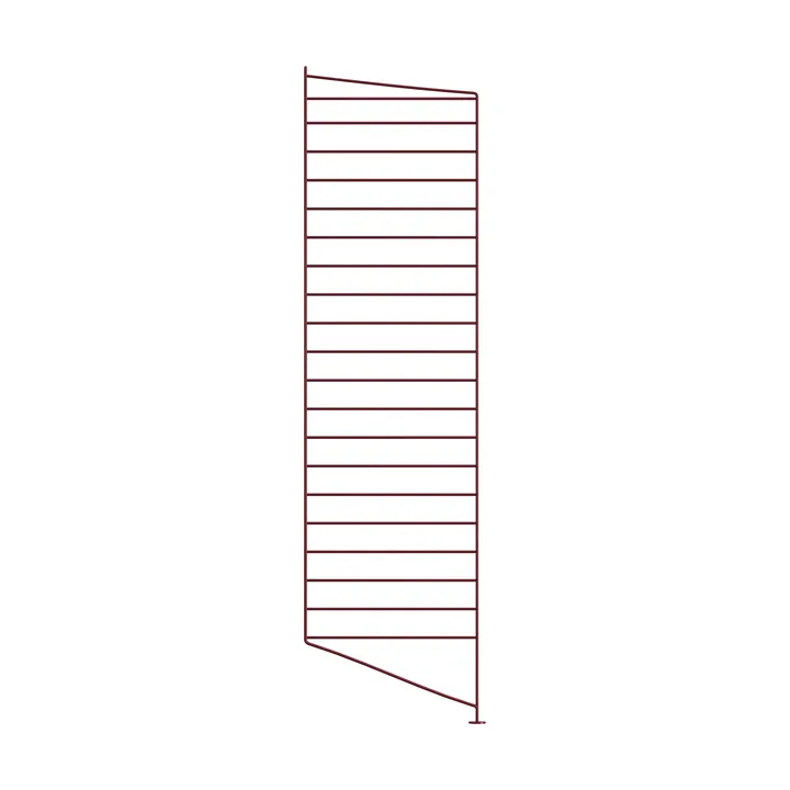 Panel podłogowy String - Ciemnoczerwony, 115x30 cm, 1‑szt. - String