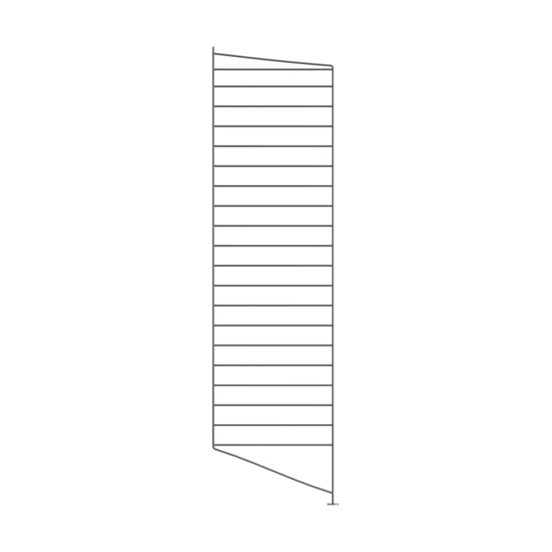 Panel podłogowy String, Ciemnoszary, 115x30 cm, 1-pack String