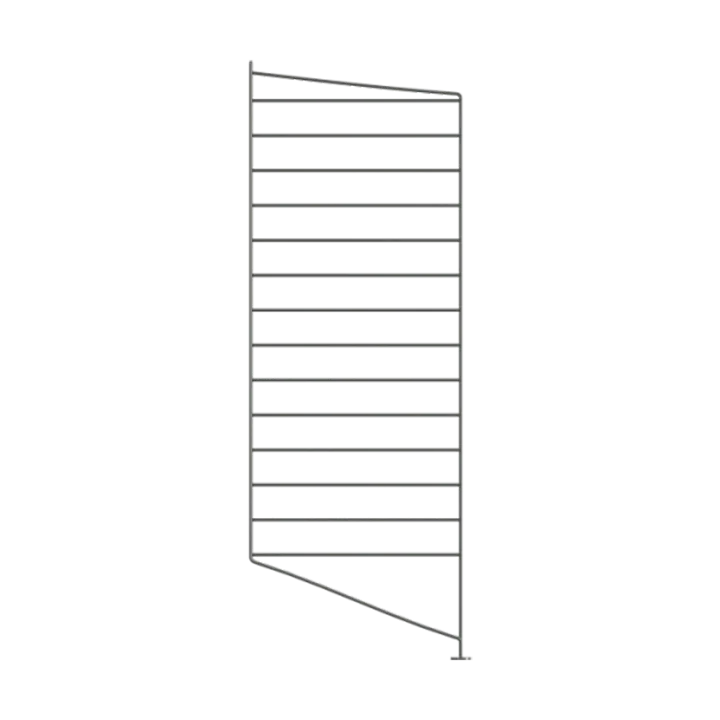 Panel podłogowy String - Ciemnoszary, 85x30 cm, 1-pack - String