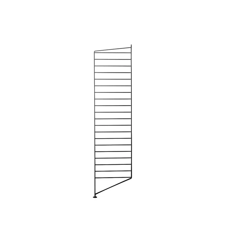 Panel podłogowy String - czarny, 115x30 cm, 1-pakiet - String