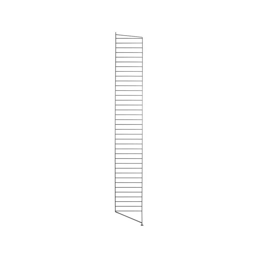 Panel podłogowy String, czarny, 200x30cm, 1-pakiet String