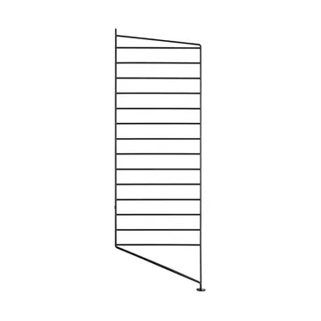 Panel podłogowy String - czarny, 85x30cm, 1-pakiet - String