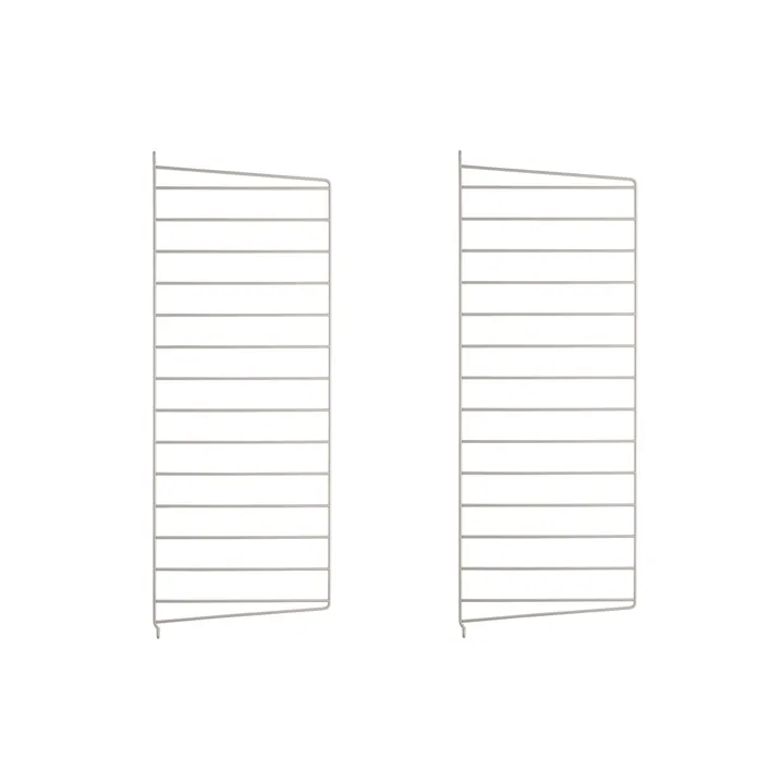 Panel ścienny String - Beżowy, 75x30 cm, 2-pakiet - String