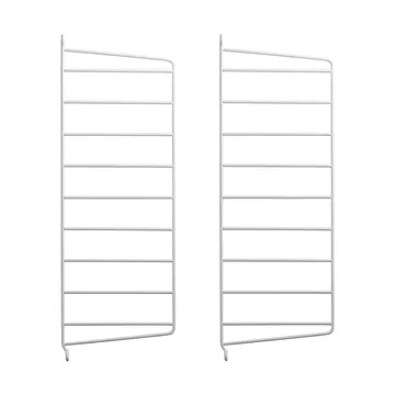 Panel ścienny String - Biały, 50x20 cm, 2-pakiet - String